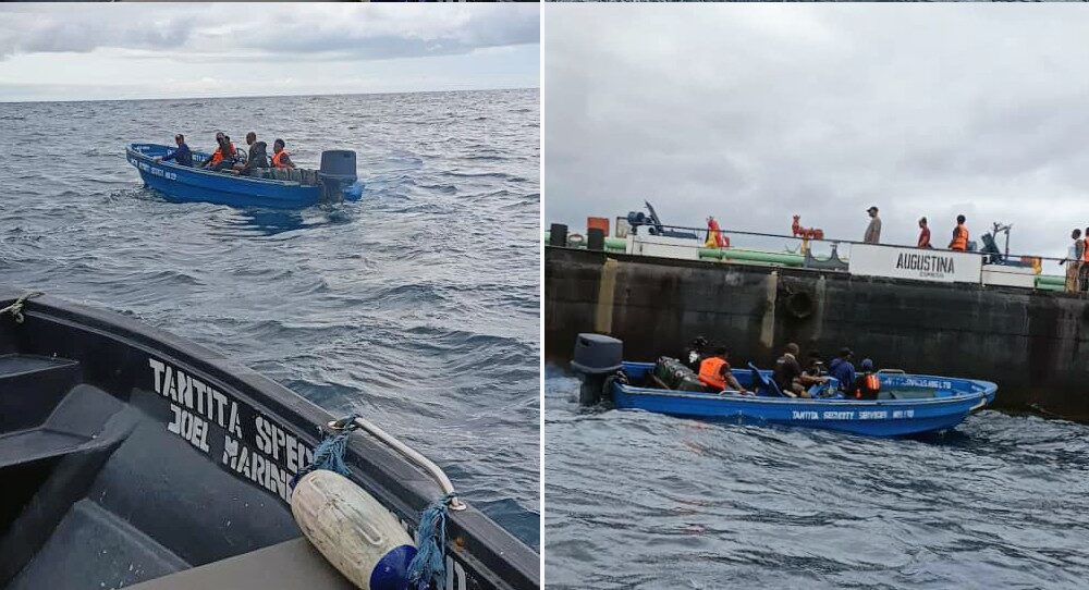 Tantita Operatives Intercept Vessel Conveying Suspected Illegal Crude in Delta Waterways