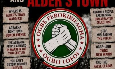 Febokirifagha Ogbo Dismisses Claims of INEC Name Imposition in Warri, Defends Delineation Process