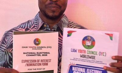 IYC Decide 2026: Endoro Picks Nomination Form, Urges Delegates to Vote Him for Effective Leadership