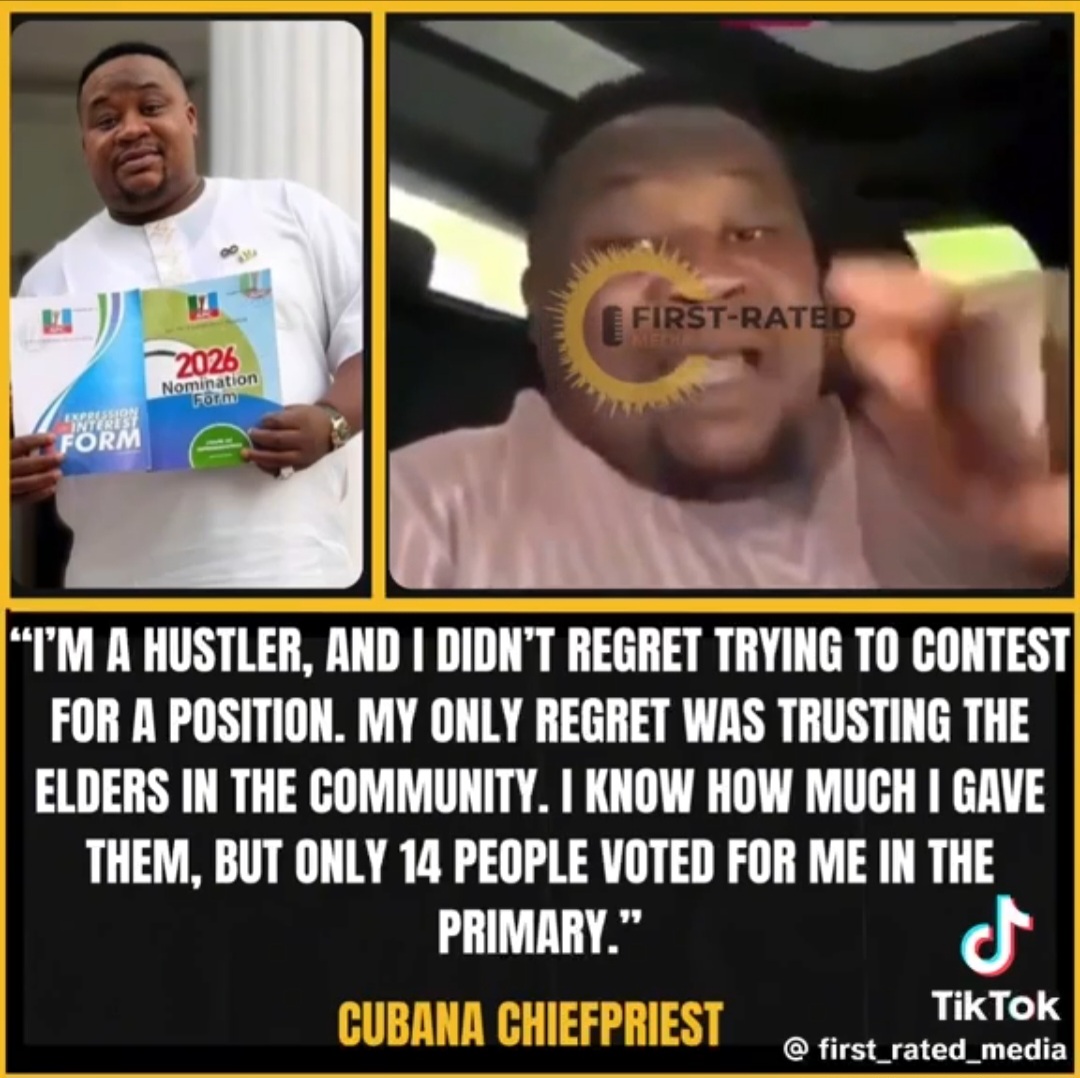 2027: Cubana Chiefpriest Reacts After APC Primary Defeat, Laments Betrayal by Community Elders