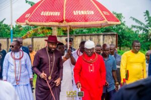 Olu of Warri Visits Ogbe-Ijoh Palace to Seek Ward Adjustment in Warri South LGA