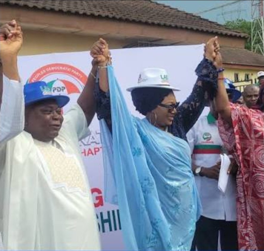 Ogun PDP Unveils Lateefah Sowunmi-Kolapo as Adebutu’s Running Mate for 2027 Governorship Election