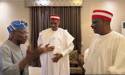 Obasanjo, Kwankwaso Hold Closed-Door Political Meeting in Kano