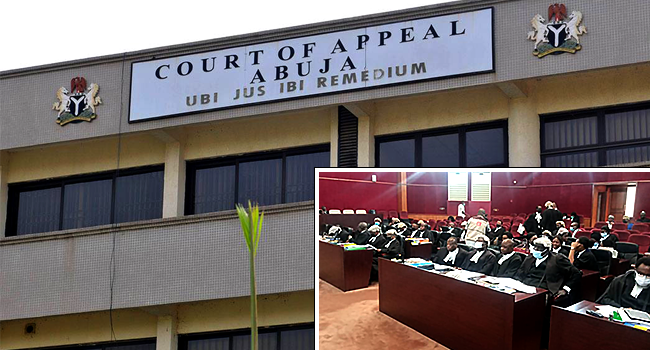 APPEAL COURT SUSPENDS ENFORCEMENT OF JUDGMENT ORDERING INEC TO DEREGISTER ADC AND FOUR OTHER POLITICAL PARTIES
