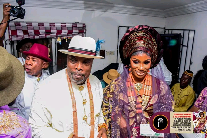 Amb. Jude Ebitimi Ukori, JP, Weds Patricia Donyabi in Colourful Traditional Marriage Ceremony