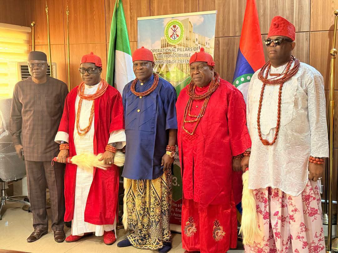 Urhobo Monarchs Meet Defence Minister in Abuja as Efforts Intensify to Resolve Okuama Crisis