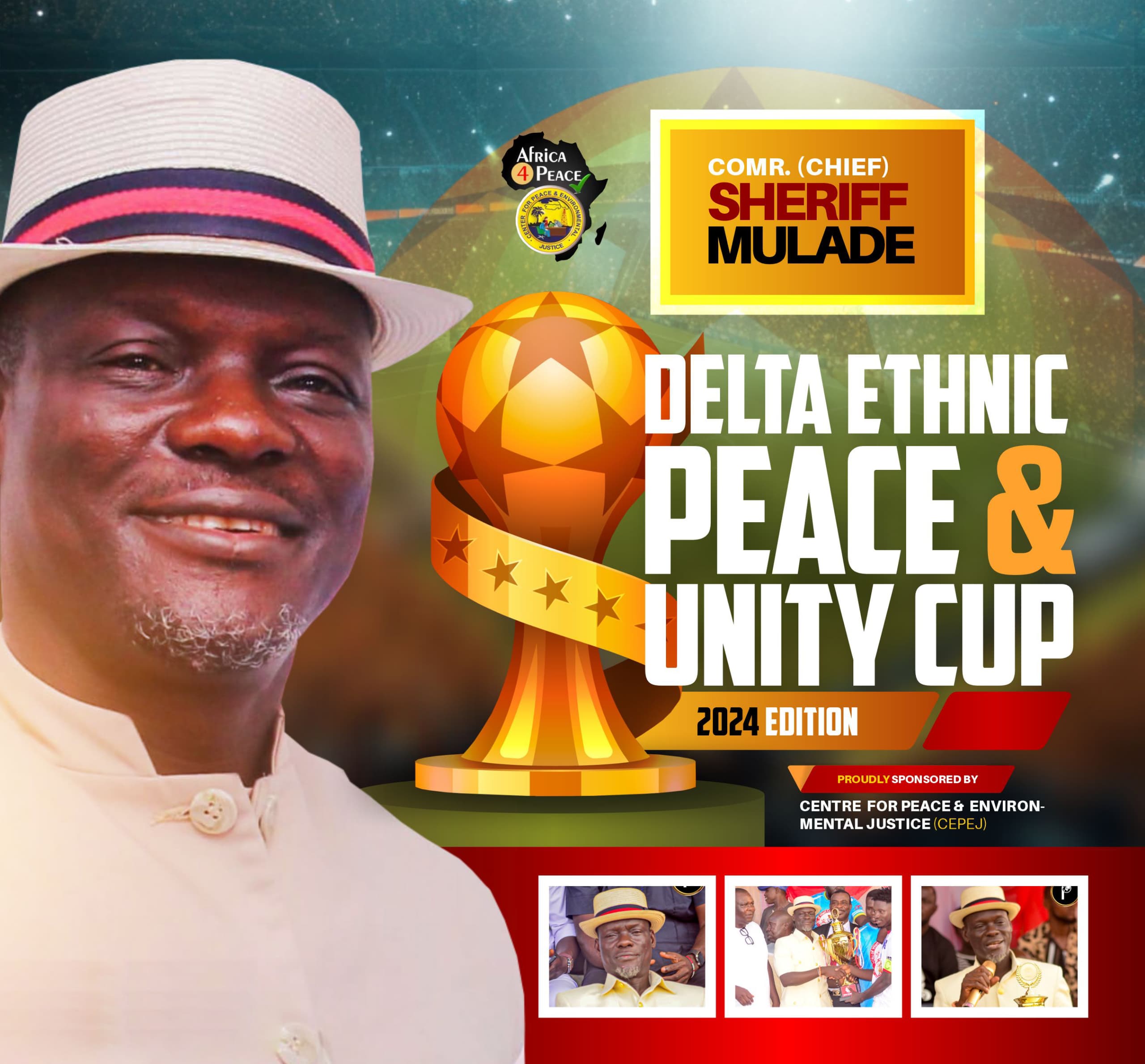 Delta Ethnic Peace and Unity Cup 2026 to Foster Harmony, Grassroots Football Development, as Mulade Launches 2026 Edition