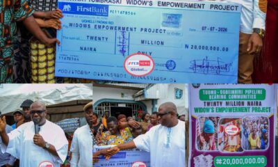 Tantita, Partner Firm Support 20 Widows with ₦20 Million in Bomadi