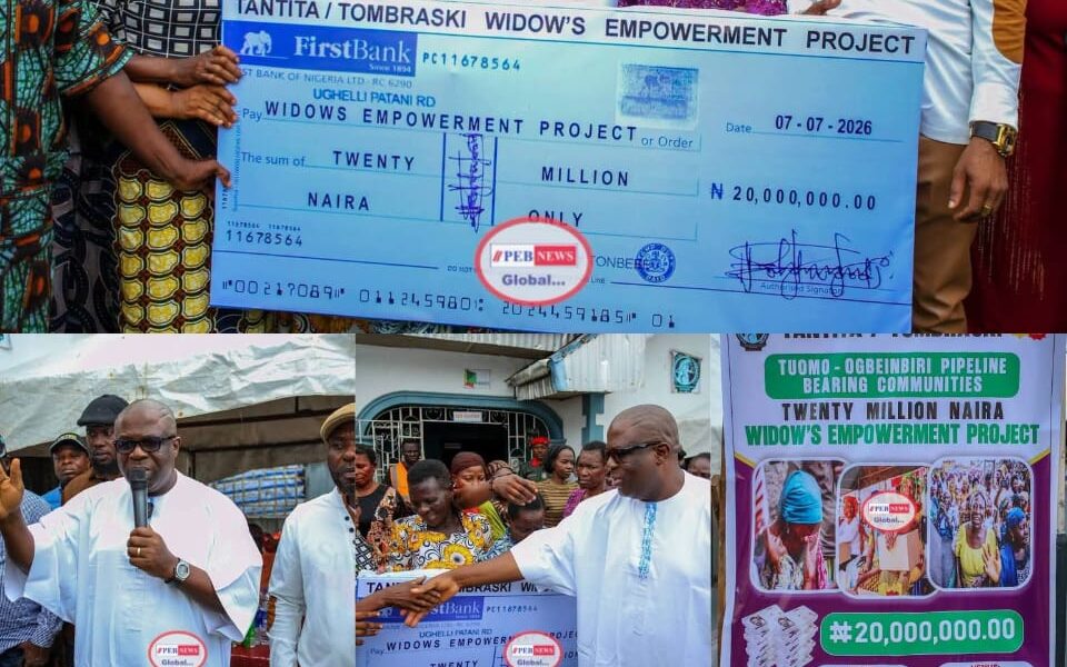 Tantita, Partner Firm Support 20 Widows with ₦20 Million in Bomadi