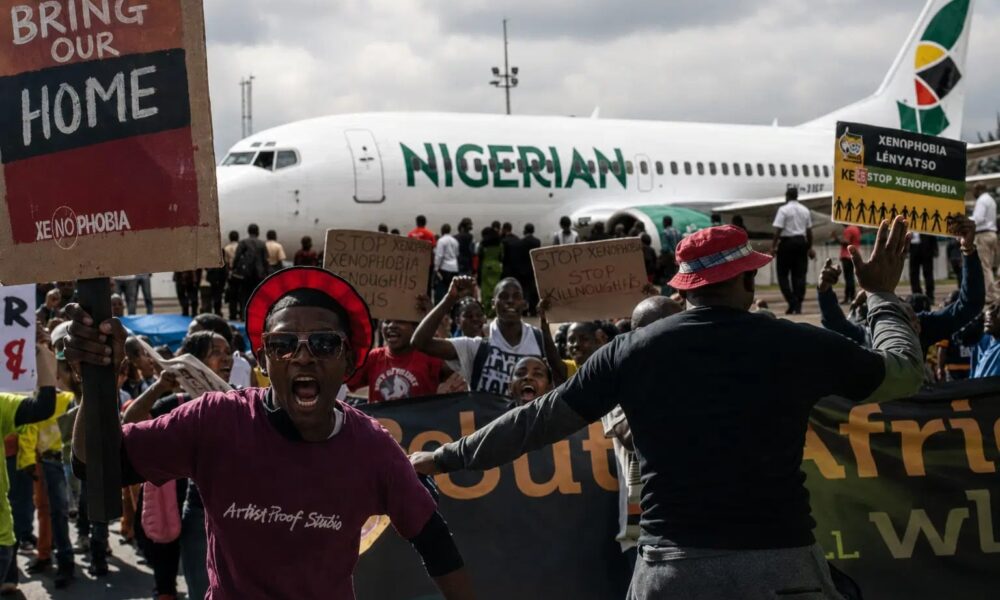 G Concludes South Africa Evacuation, Returns 1,490 Nigerians Home