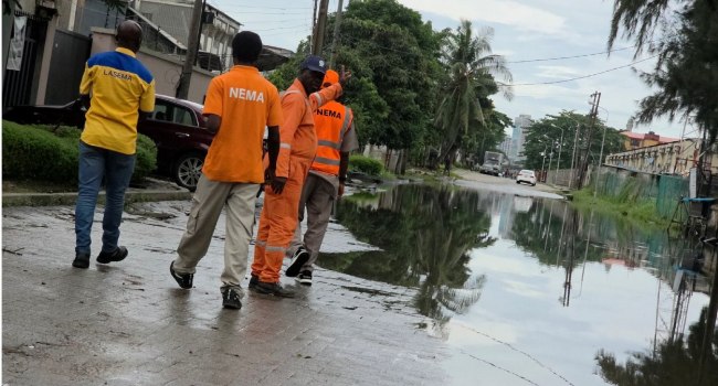 NEMA and LASEMA Carry Out Joint Flood Assessment in Lagos