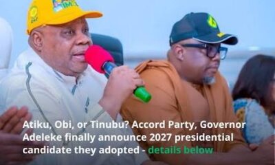 Adeleke, Accord Party Declare Support for Tinubu’s 2027 Re-election Bid