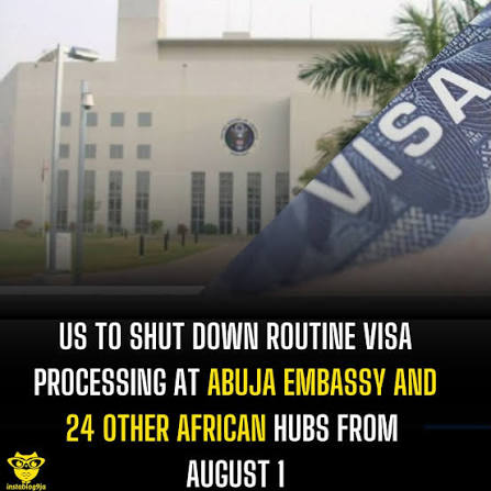 U.S. to End Routine Visa Services at Abuja Embassy in Major African Consular Shake-Up
