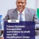 Finance Minister Gives Committee Six Weeks to Produce New VAT Modification Order