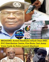 Hoodlums Attack PVC Distribution Centre, Make Away With Voter Cards in Osun