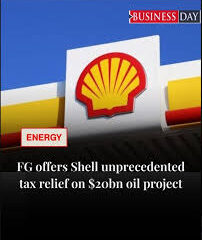 FG Introduces New Tax Incentive to Fast-Track Shell’s bn Bonga Oil Development
