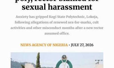 Kogi Polytechnic Suspends Seven Lecturers Over Alleged Misconduct