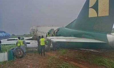 Enugu Air Aircraft Veers Off Runway at Benin Airport, Passengers Escape Unhurt