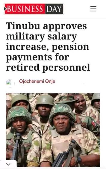 Tinubu to Unveil Fresh Salary Increase for Military Personnel – Defence Minister