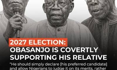 Atiku Alleges Obasanjo Revived Old Claims to Influence 2027 Politics