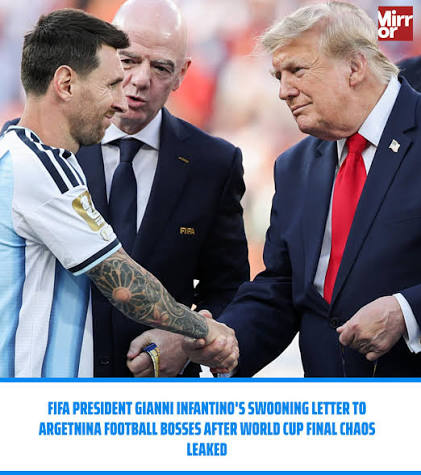 Leaked Infantino Letter Praises Argentina Despite World Cup Final Loss