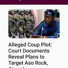 Court Told Alleged Coup Plotters Planned to Take Over Aso Rock, Airports