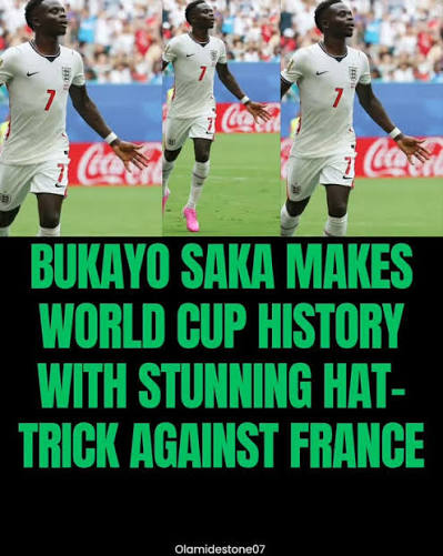 Saka Hat-Trick Inspires England to Historic World Cup Third-Place Finish