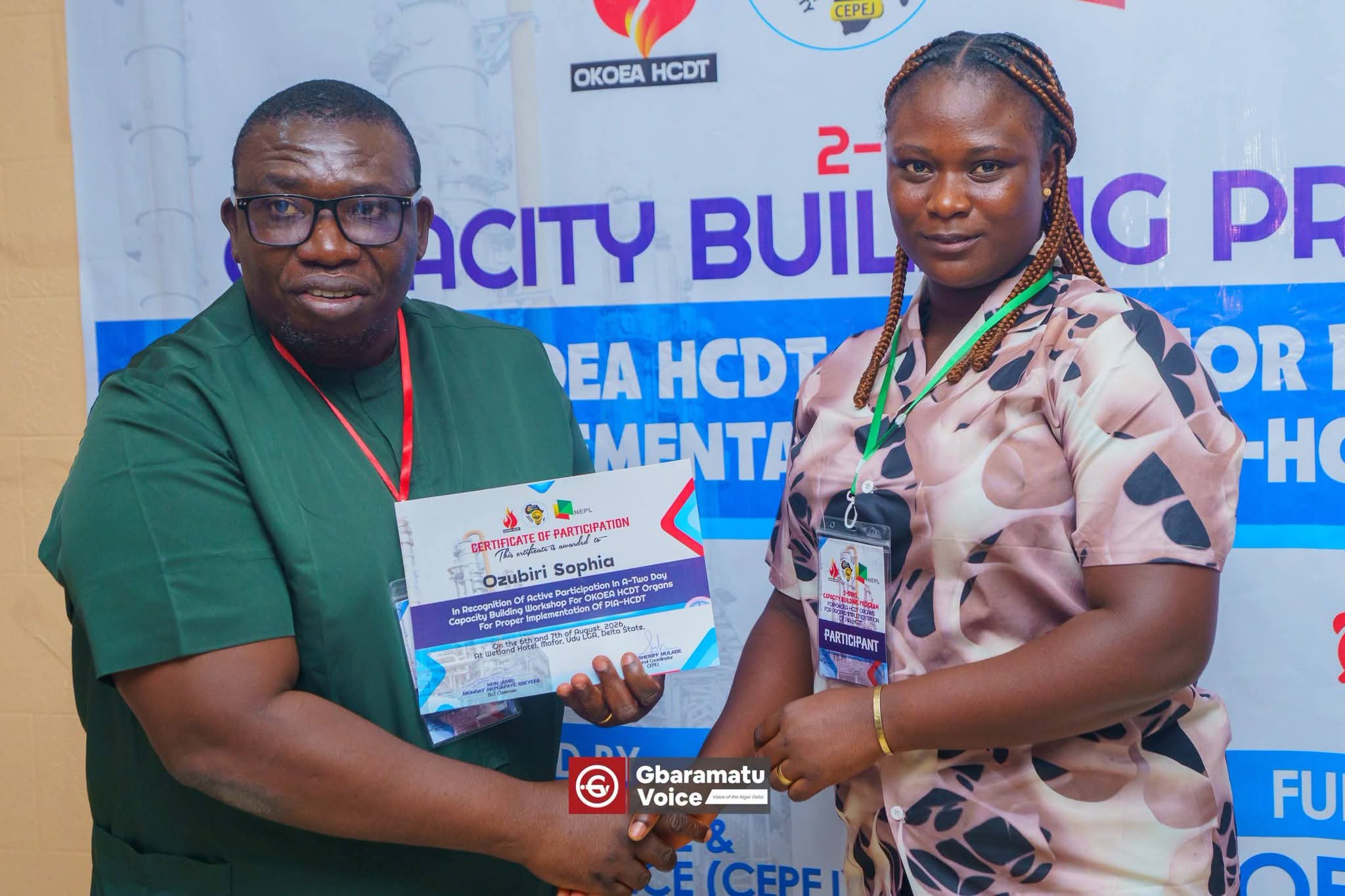 PIA: CEPEJ Trains OKOEA Host Community Trust Leaders on Good Governance, Accountability