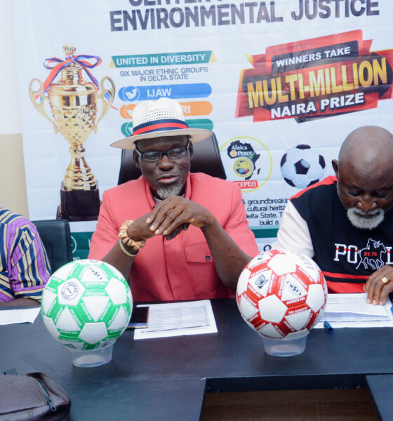 DELTA ETHNIC PEACE & UNITY CUP 2026: Mulade Inaugurates LOC, Unveils N50m Grassroots Initiative to Deepen Peace, Unity