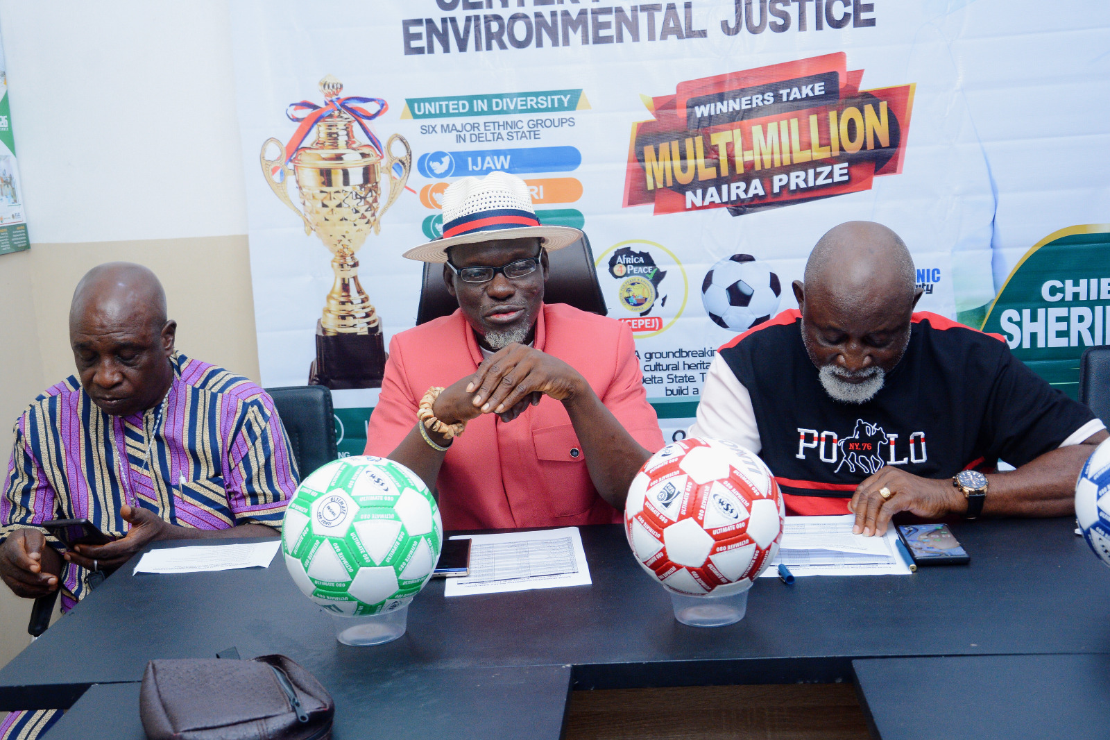 DELTA ETHNIC PEACE & UNITY CUP 2026: Mulade Inaugurates LOC, Unveils N50m Grassroots Initiative to Deepen Peace, Unity