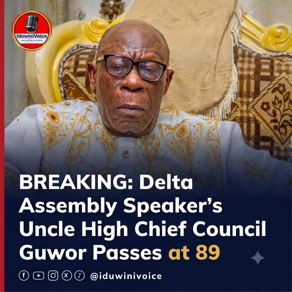 BREAKING: Delta Assembly Speaker’s Uncle High Chief Council Guwor Passes at 89