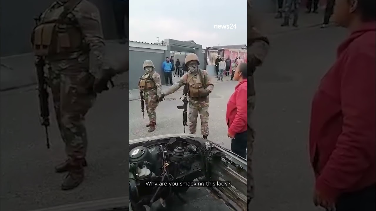 The South African National Defence Force (SANDF) and South African Police Service (SAPS) are investigating a video circulating on social media that appears to show a soldier slapping a woman during a planned joint operation in Mitchells Plain on Friday.