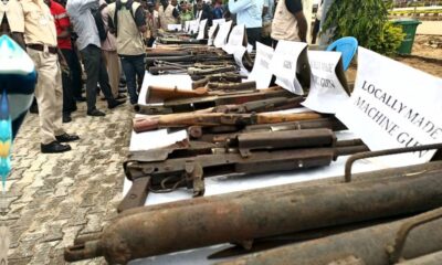 FG Reaffirms Commitment to Security, Destroys 19,000 Illegal Weapons Nationwide
