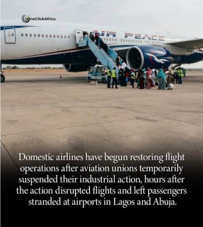 Aviation Unions Disrupt Air Peace Operations in Lagos, Abuja