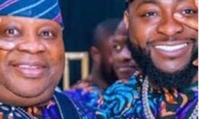 Davido Celebrates Uncle Adeleke’s Re-election as Osun Governor