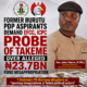 FORMER BURUTU PDP ASPIRANTS DEMAND EFCC, ICPC PROBE OF TAKEME OVER ALLEGED ₦23.7BN FUND MISAPPROPRIATION