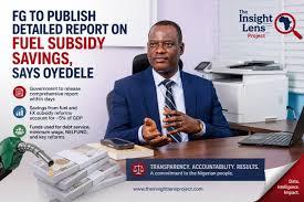 FG to Release Detailed Report on Fuel, Forex Subsidy Savings