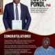 Amb. Tom Willy Congratulates Kestin Pondi on PhD Achievement