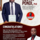 IduwiniVoice Management, Staff Celebrate High Chief Kestin Pondi’s PhD Achievement