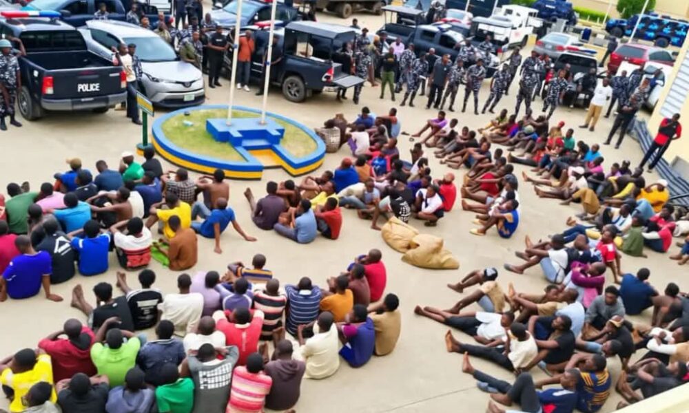 FCT Police Detain 300 in Crackdown on Suspected Criminal Hideouts