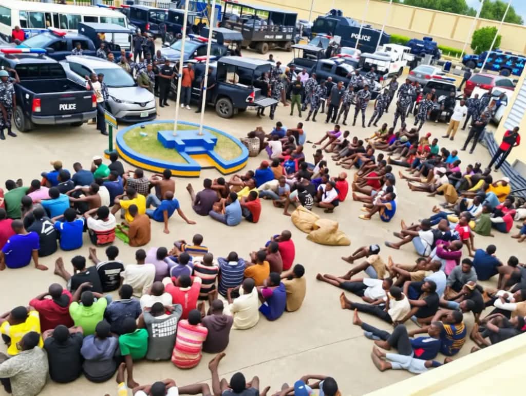 FCT Police Detain 300 in Crackdown on Suspected Criminal Hideouts