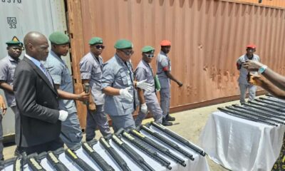 Customs Intercepts 603 Rifles as 2027 Elections Draw Closer