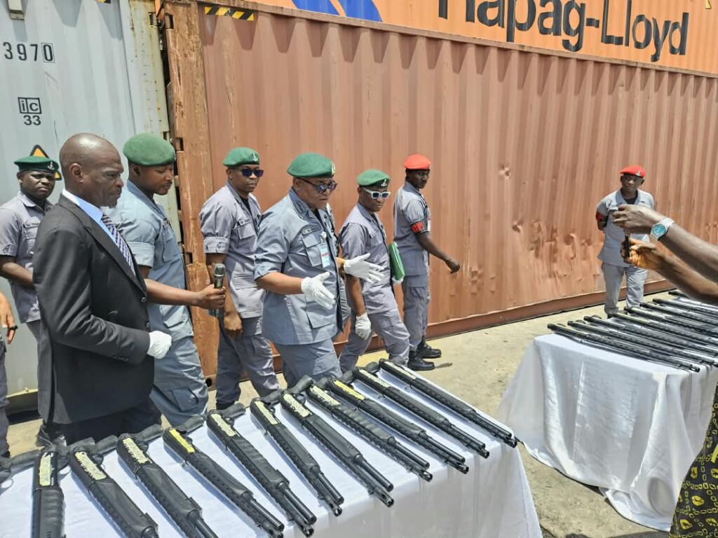 Customs Intercepts 603 Rifles as 2027 Elections Draw Closer