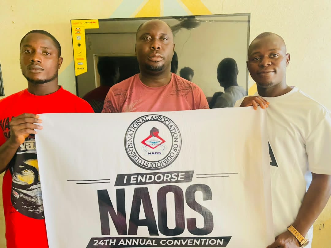 NAOS PAYS COURTESY VISIT TO COMR. DAVIS IKIERE — ENDORSES 24TH ANNUAL CONVENTION