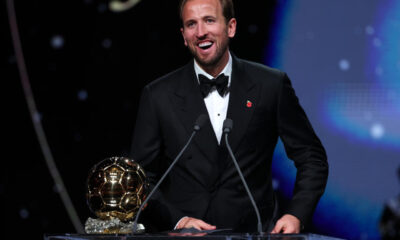 Harry Kane Wins Ballon d’Or, Ends England’s 25-Year Wait