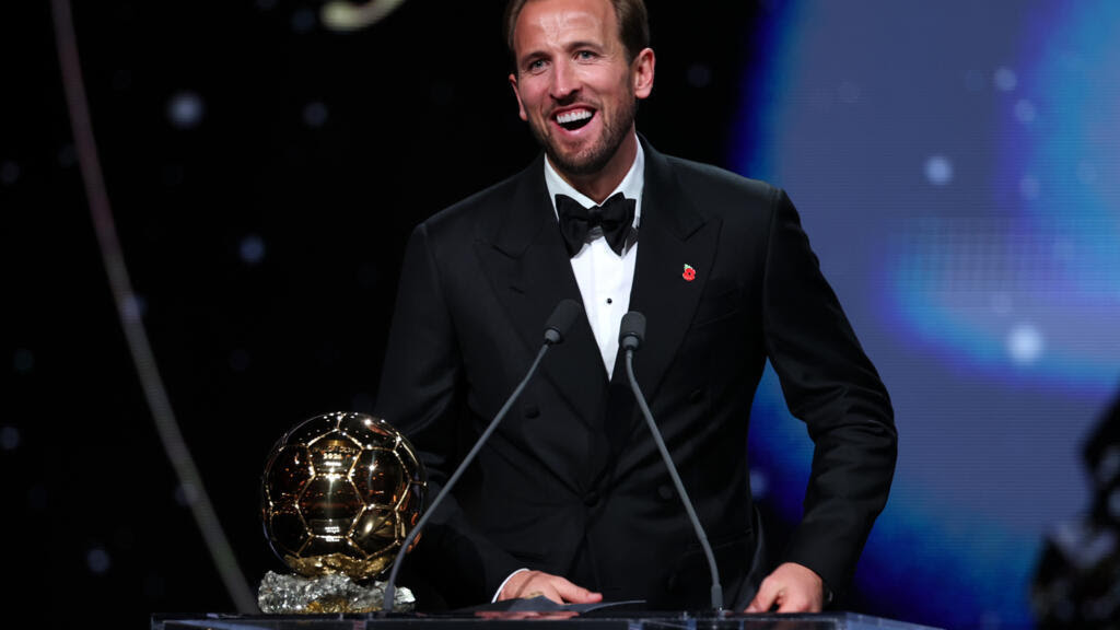 Harry Kane Wins Ballon d’Or, Ends England’s 25-Year Wait