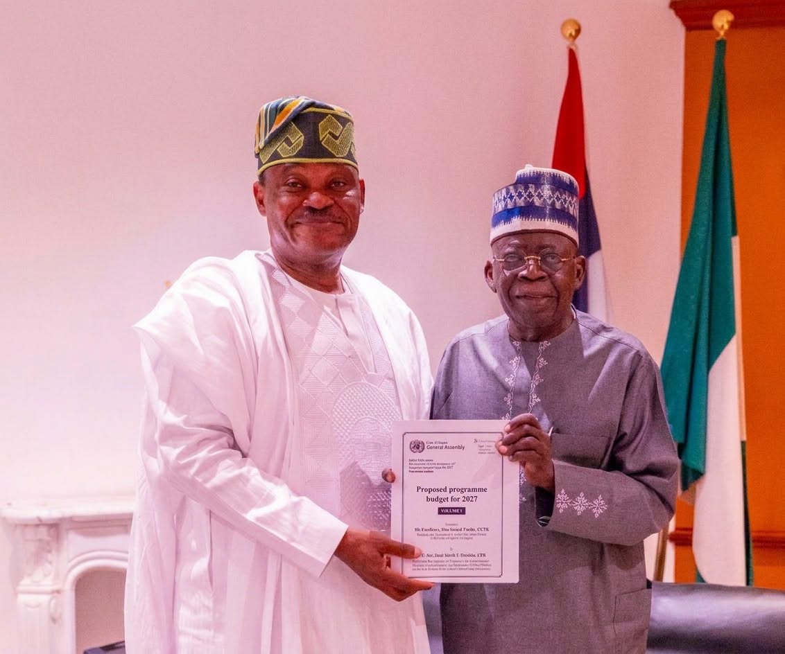 Tinubu Receives UN’s Proposed bn Budget for 2027