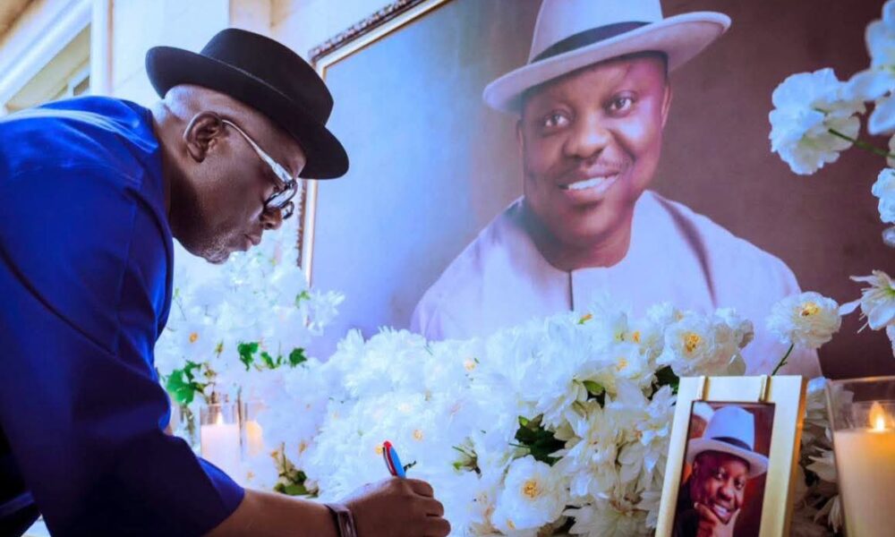 Oborevwori Visits Uduaghan’s Family, Says His Legacy Will Endure