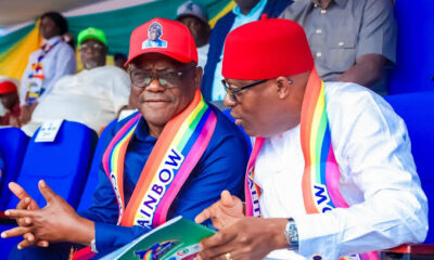 Fubara Recognises Wike As Political Leader, Tells Supporters To Stop Calling Him ‘My Leader’