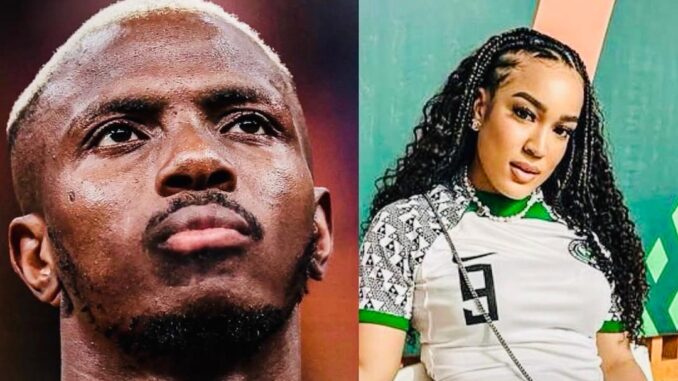 Osimhen’s Eight-Month Pregnant Partner Escapes Injury in Istanbul Three-Car Crash